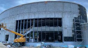 Miskolctapolcai Strandfürdő - Homlokzat 2